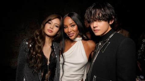 BTS V BLACKPINK Lisa Attend Naomi Campbell S Birthday Party Viral