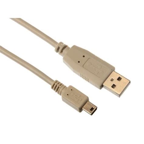 Cble Usb 20 Fiche A Vers Mini Usb Fiche B 25 Prix Pas Cher Cdiscount