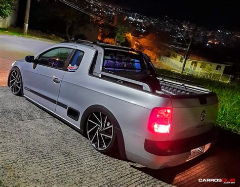 Saveiro Tropper G Rebaixada Rodas Volcano Rseven Aro X