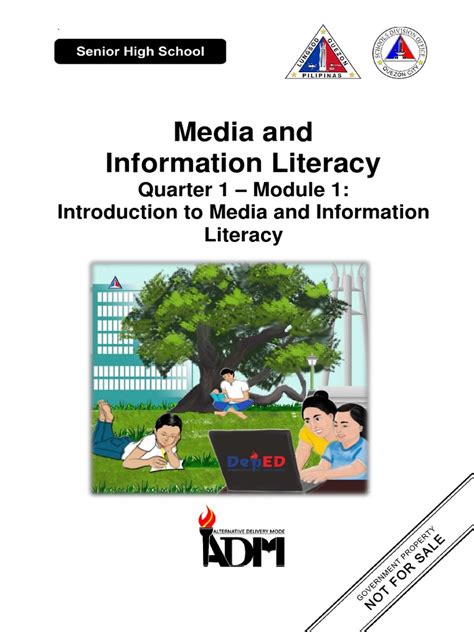 Quarter 1 Module 1 Introduction To Media And Information Literacy Pdf Information