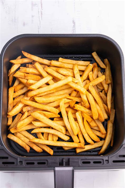 Crispy Air Fryer Frozen French Fries Busy Day Dinners