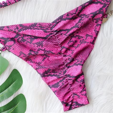 Badu bg Секси диамантени диамантени кристали Scrunch Butt Bikini Дамски бански костюми Дамски