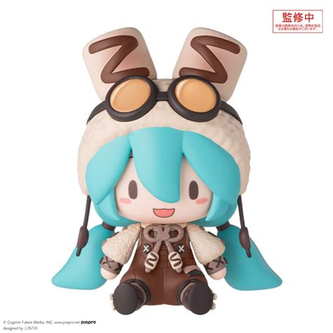 Figure Fuwapuchi Hatsune Miku Marshmallow Hot Cocoa Ver Vocaloid