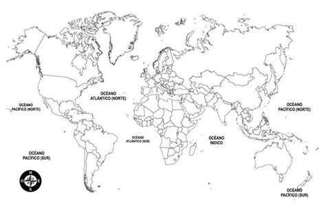 Planisferio con Nombres Entorno Turístico