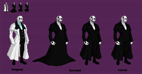 W D Gaster Sprite By Scott910 On Deviantart