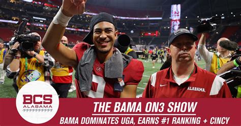 Bama On3 Show Alabama Dominates Georgia Grabs Top Seed In Cfp On3