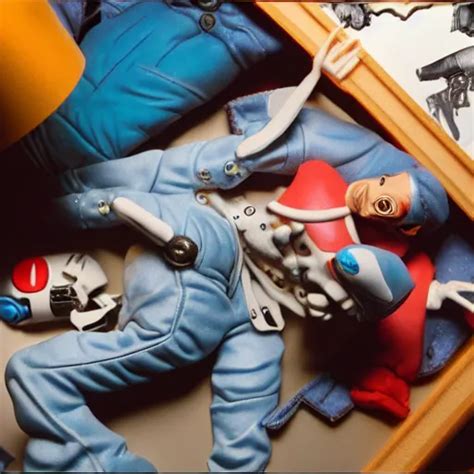 Eminem Lying In Tracey Emin S Bed Stop Motion Vinyl Stable Diffusion