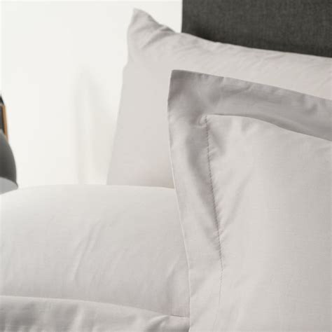 Whisper Soft Silver Duvet Cover Set — Whitehouse And Continental Linen