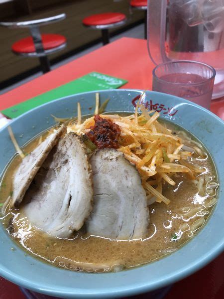 『ネギ味噌ラーメン＋チャーシュー3枚』くるまやラーメン 八潮店のレビュー ラーメンデータベース