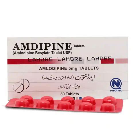 Amdipine 5mg Tablets Uses Side Effects Price In Pakistan