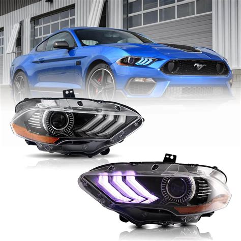 Ford Mustang Th Gen Vland Led Projector Rgb Headlights