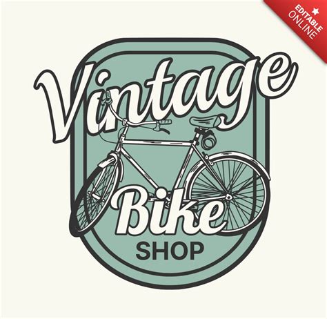 Bike Shop Logo Design Template Free Design Template