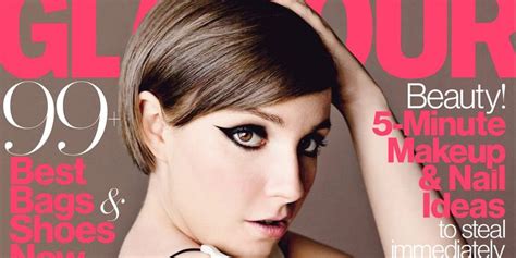 Lena Dunham I Feel Prettier With A Naked Face And ChapStick Flirting