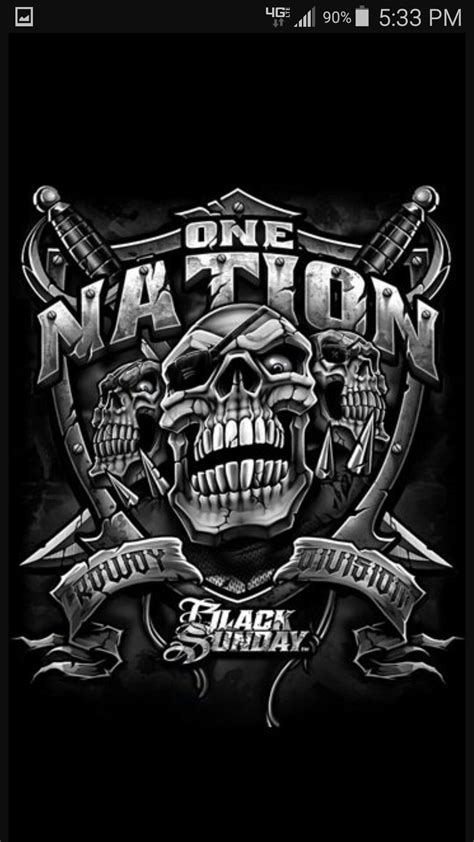 Oakland Raiders Skull Art