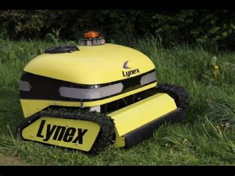 робот-косилка Lynex SX 1000 на пульте управления - YouTube