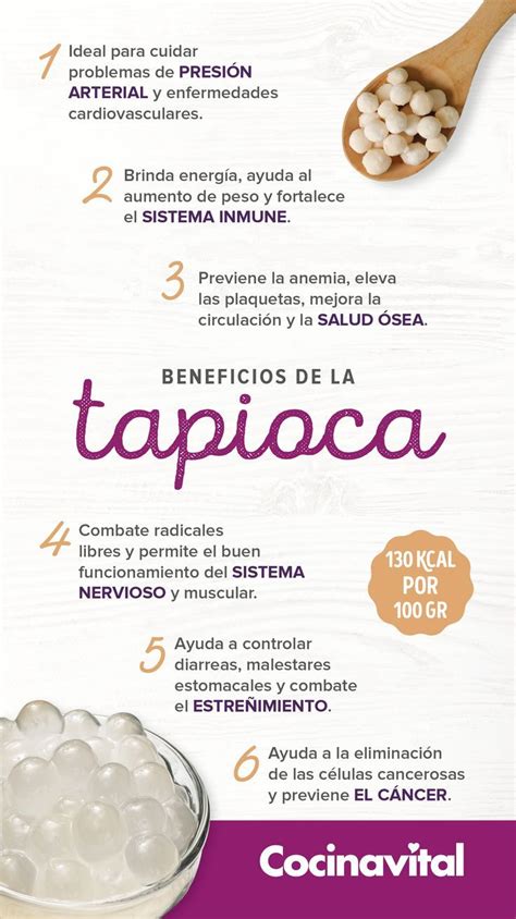 8 Grandes Beneficios De Consumir Tapioca Cocina Vital Recetas