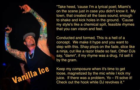 Vanilla Ice | Rhymes, Lyrics, Songs