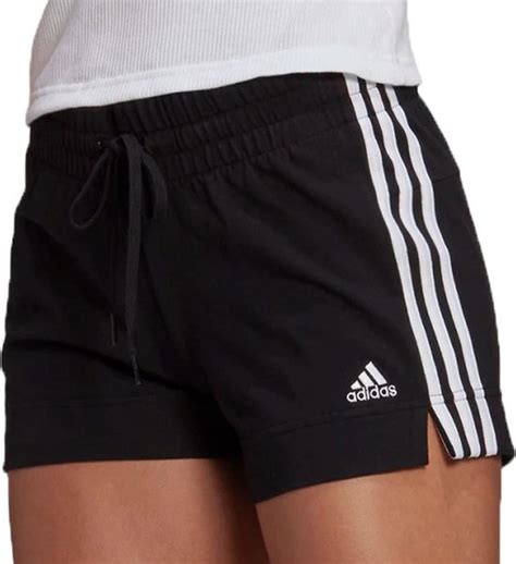 Adidas 3 Stripes Sportbroek Maat L Vrouwen Zwart Wit