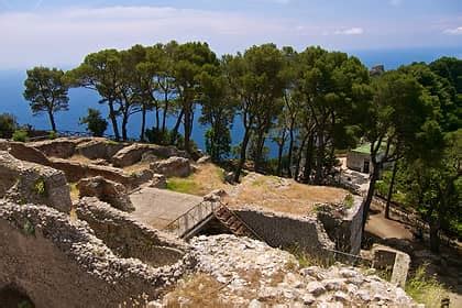 The Villas of Tiberius - Itinerari - Island of Capri