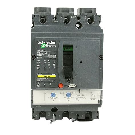 Lv A Circuit Breaker Schneider Compact Nsx Nsx F A Pole