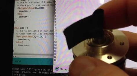 Benrotaryencoder Incremental Rotary Encoder Code For Arduino Youtube