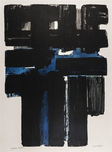 At Auction Pierre Soulages PIERRE SOULAGES 1919 Rodez 2022 Nimes