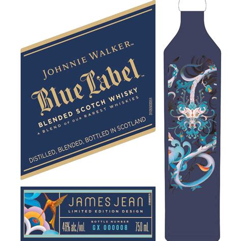 Buy Johnnie Walker Blue Label James Jean Limited Edition Design Scotch