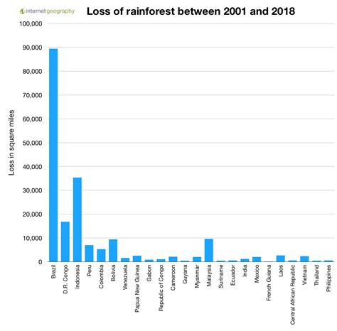 Tropical Rainforest Climate Graph