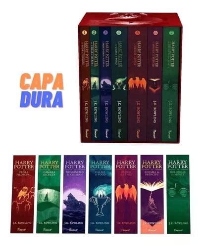 Box Harry Potter Coleção Premium Completa 7 Livros Capa Dura Corre