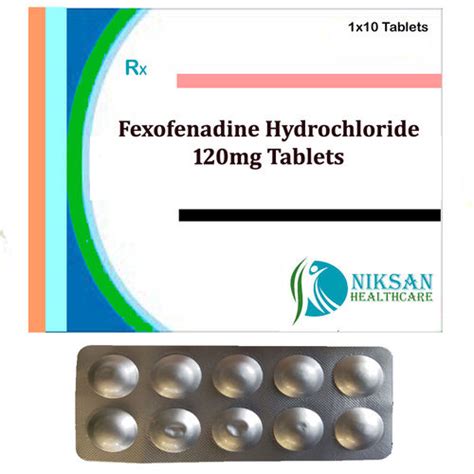 Fexofenadine Hydrochloride Mg Tablets General Medicines At Best