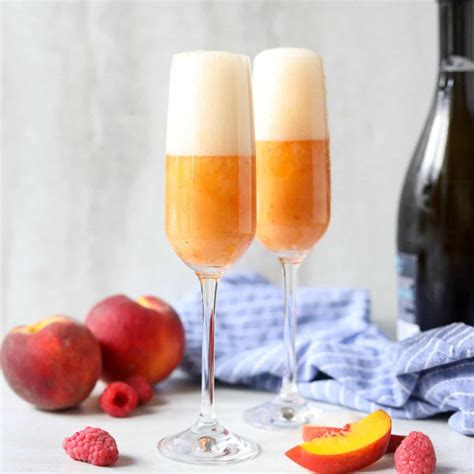 Fresh Bellini Cocktail Recipe A Mind Full Mom