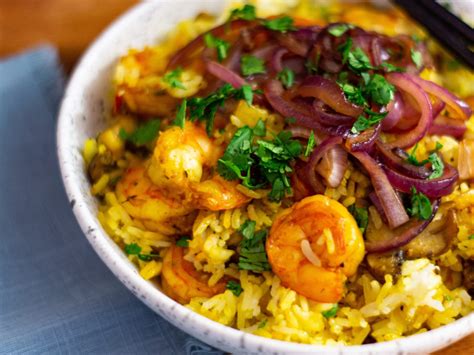 Shrimp Biryani | GradFood