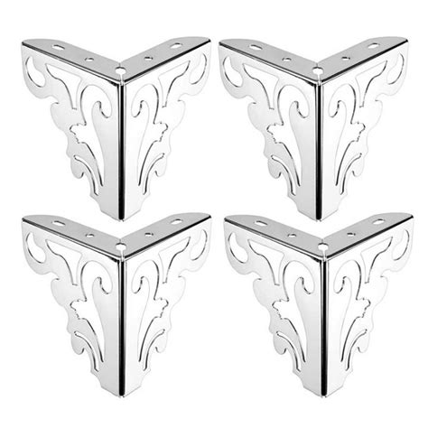 4 Piece Set Of Metal Furniture Legs And Feet Modern Sofa Cabinet Legs