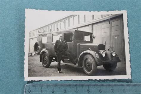 Foto Photo Ww Wk Wehrmacht Sdkfz Sd Kfz Lkw Pkw Oldtimer