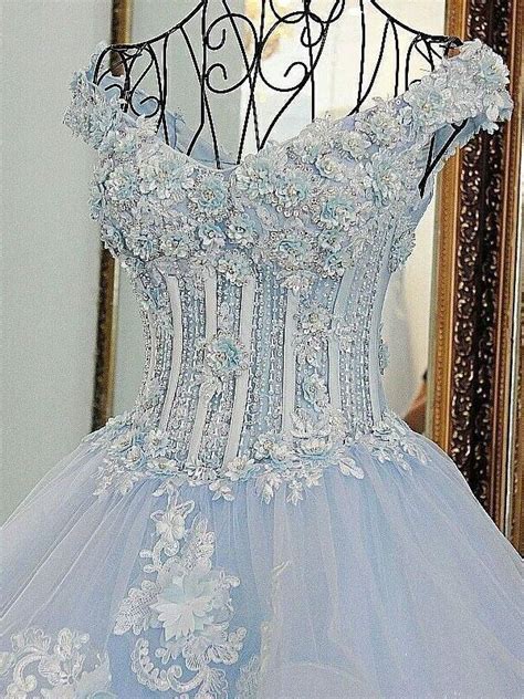 Ball Gown Off The Shoulder Lace Appliqued Quinceanera Dresses On Luulla