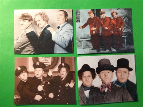 4 Three Stooges Magnets Etsy