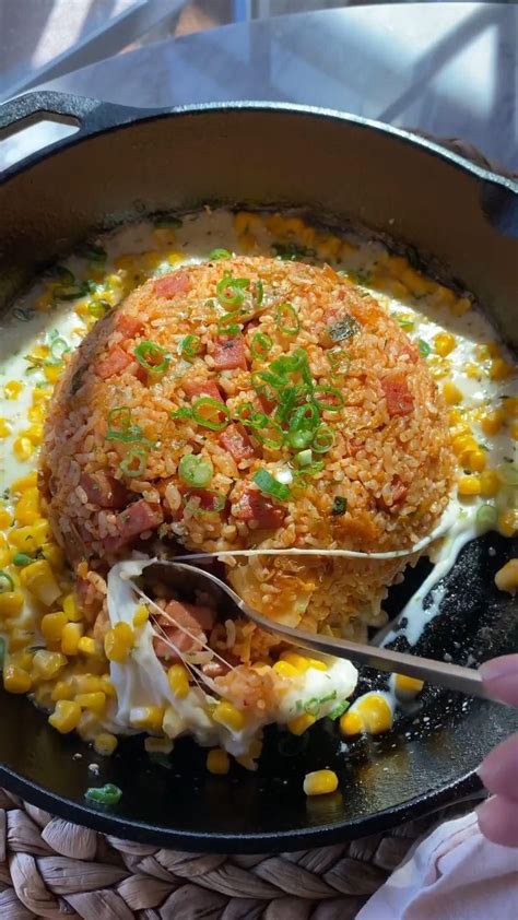 Kimchi Fried Rice With Corn Cheese Artofit