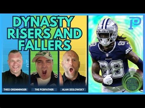 Dynasty Fantasy Football Risers Fallers Sonic Truth Youtube