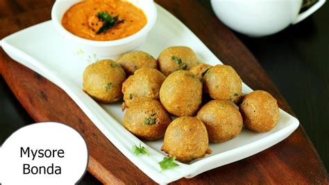 Mysore Bonda Recipe How To Make Mysore Bonda Mysore Bajji Youtube