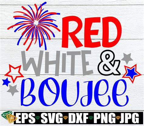 Red White And Boujee 4th Of July Svg July 4th Svg Etsy