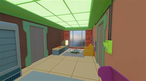 Futurama Room Archiview By Diego Dneo 3d Model By Diegodneo