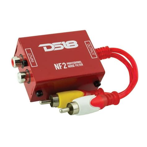 Ds18 Nf2 Professional Noise Filter Ground Loop Isolator For Car Audio Systems Eliminates And