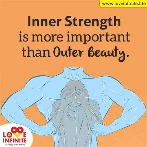 Inner Strength Is More Important Than Outer Beauty Inner Strength