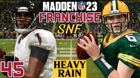 Heavy Rain For Playoff Rematch With Packers In Prime Time Madden 23