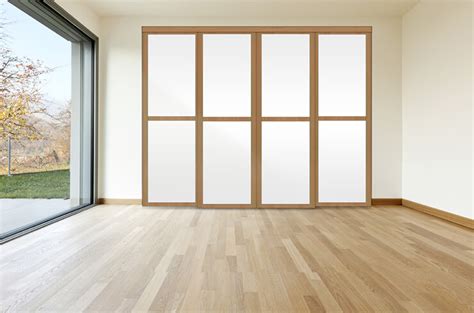 White Glass Minimalist Sliding Door Wardrobe | SDWC