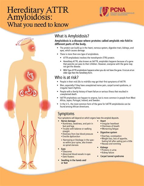 Cardiac Amyloidosis Tool And Handout PCNA