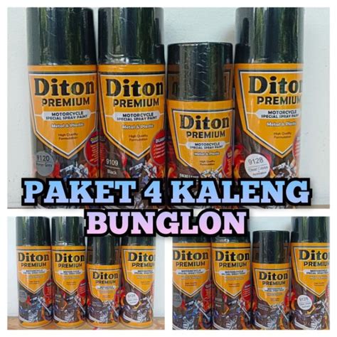 Paket Kaleng Bunglon Diton Premium Pilox Pilox Diton Premium Warna