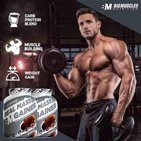 Bigmuscles Nutrition Real Mass Gainer Kg Chocolatelean Whey Protein