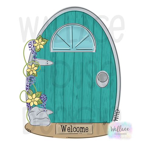 Fairy Door Printable Template Wallacehousedesigns