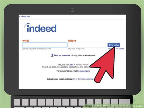 How To Write An Email Asking For A Job With Pictures Wikihow